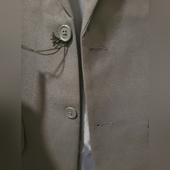 Youth Boys gray 2 piece suit size 14 - Picture 5 of 7